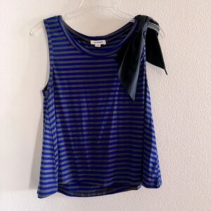 Better B. Stripe grey and blue Top Size M
